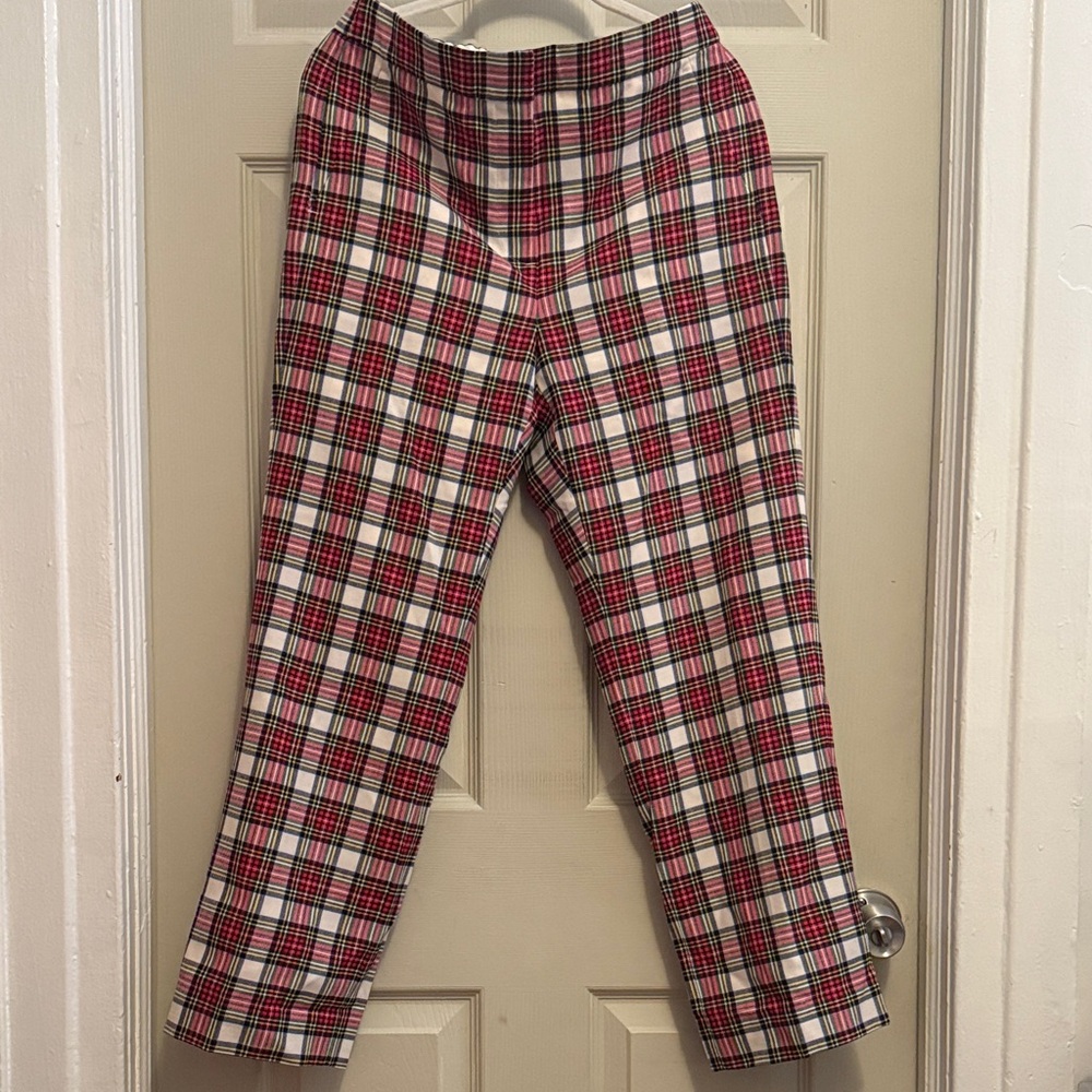 J. Crew plaid pants - size 6
